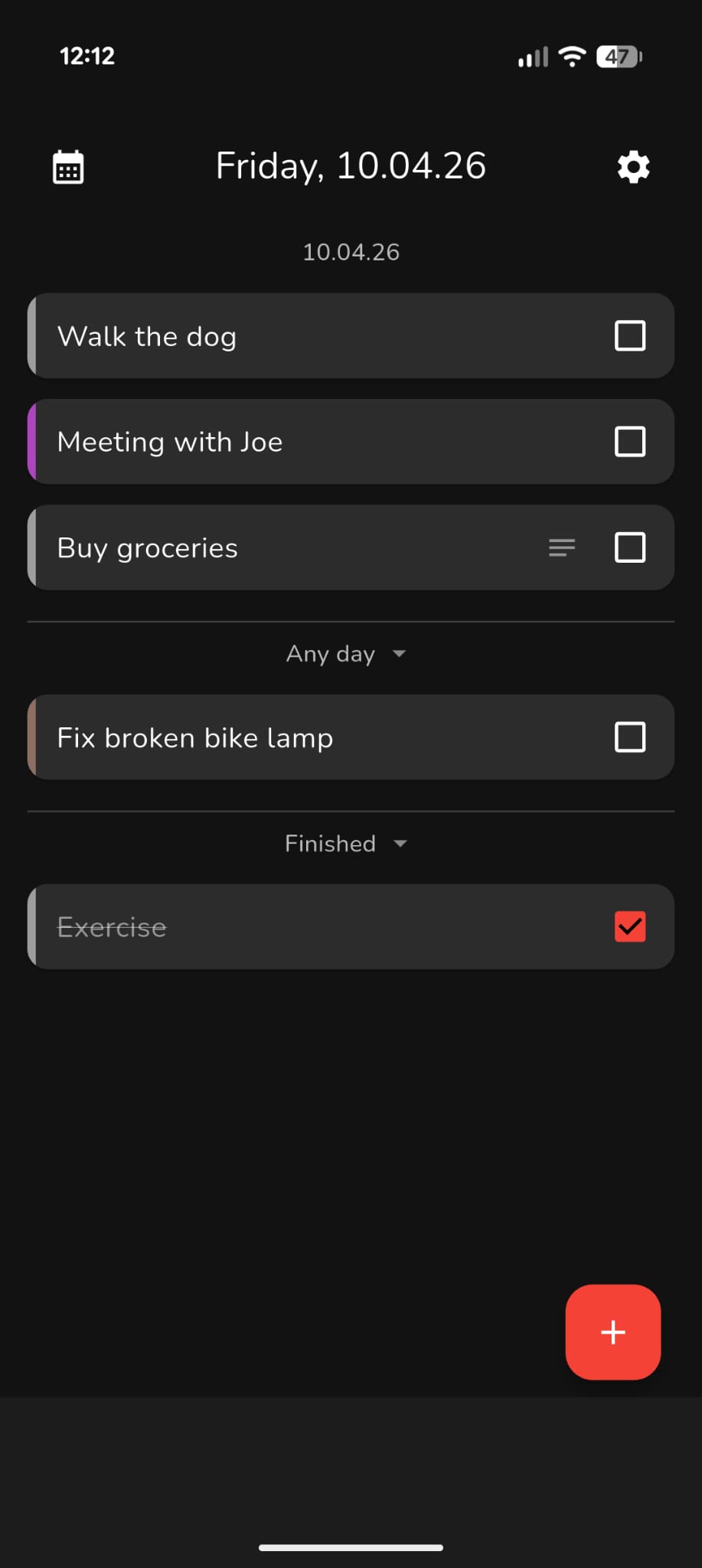 App screenshot